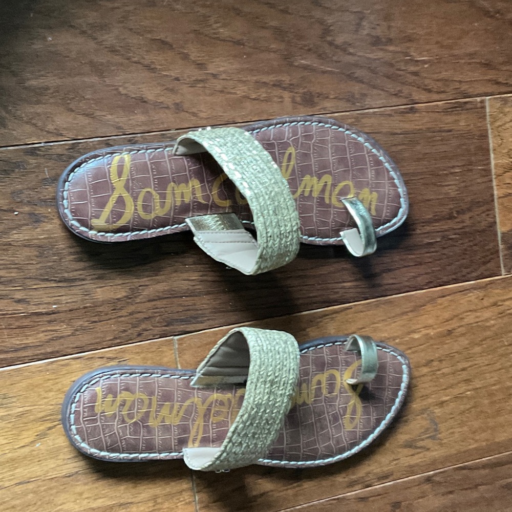 Sam Edelman Sage Woven Slide Sandals